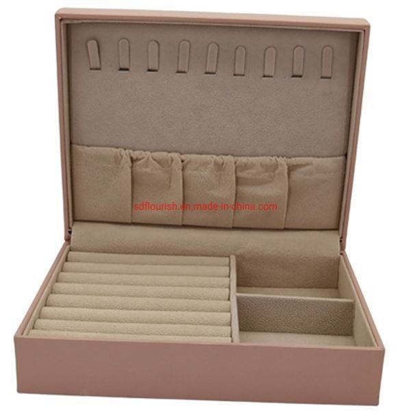 Màu hồng Khối đóng gói đồ trang sức đồ trang sức