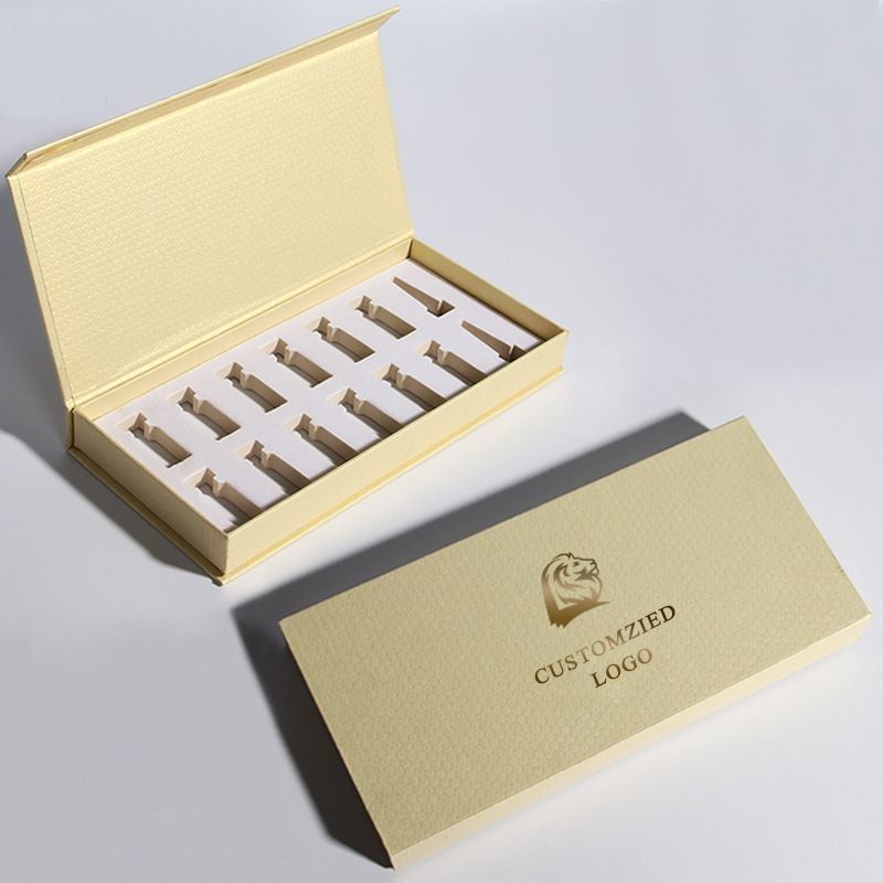 Chiếc hộp quà từ cứng hình chữ nhật sang trọng cho bao bì nước hoa