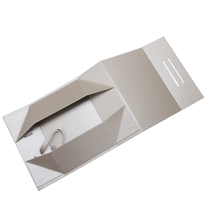 Quần áo Bao bì áo sơ mi tùy chỉnh Quần áo trang sức Đề xuất ruy băng gấp Hộp giấy từ tính quà tặng Vật liệu tái chế