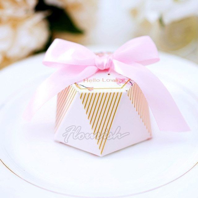 Thẻ giấy quà tặng đồ ngọt chocolate hộp đóng gói giấy giấy giấy nóng giấy vàng đóng dấu cho lễ hội cưới
