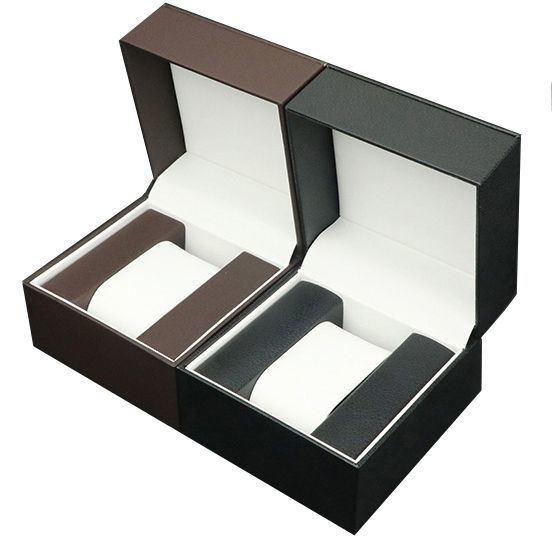 Hộp đồng hồ da PU chống nước với ngăn kéo đồ trang sức