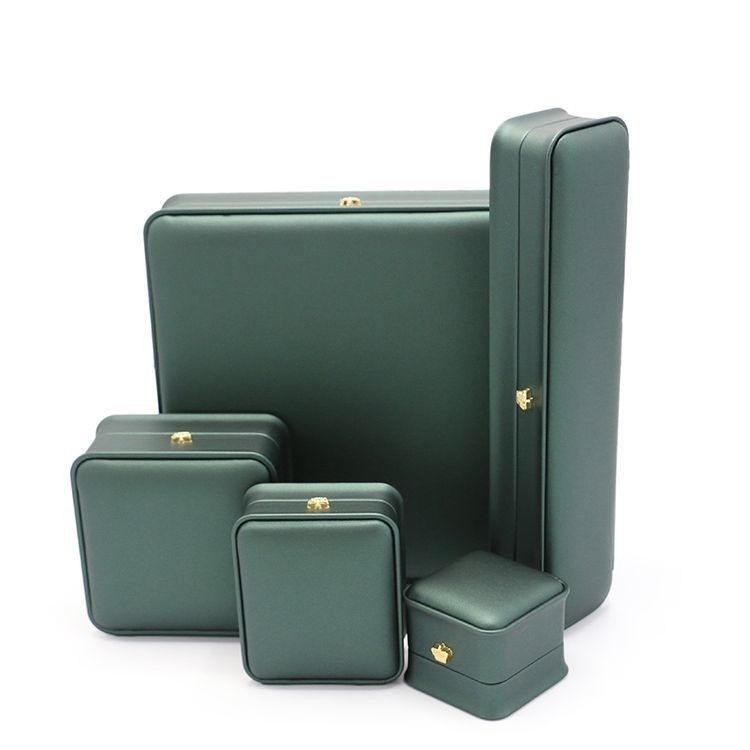 In logo tùy chỉnh Hộp đồ trang sức PU sang trọng Vỏ tai đi du lịch di động Vỏ lưu trữ đồ trang sức Vỏ lưu trữ kép