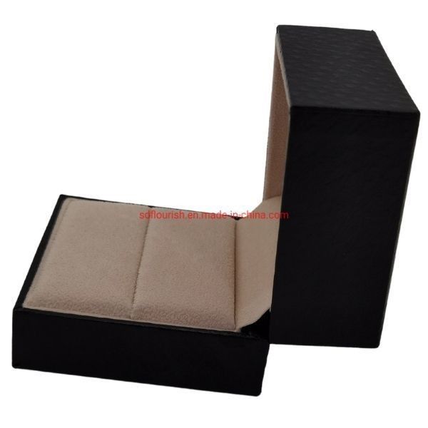 Logo tùy chỉnh in giấy màu đen kết cấu đồng hồ đóng gói hộp quà tặng Theo yêu cầu của khách hàng cho các sản phẩm sang trọng