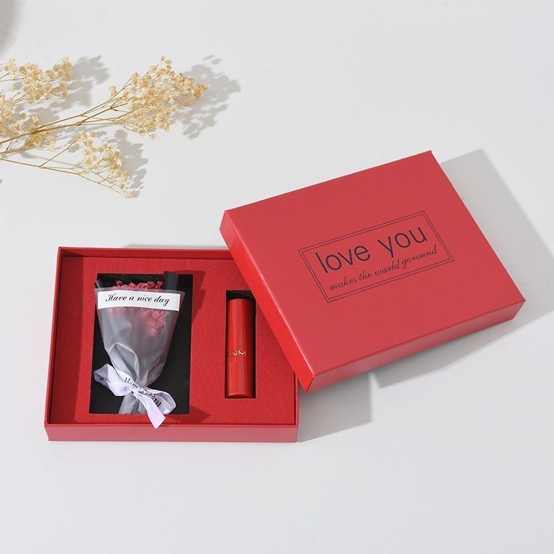 Thùng nước hoa mỹ phẩm giấy giấy hoa làm đẹp rượu vang