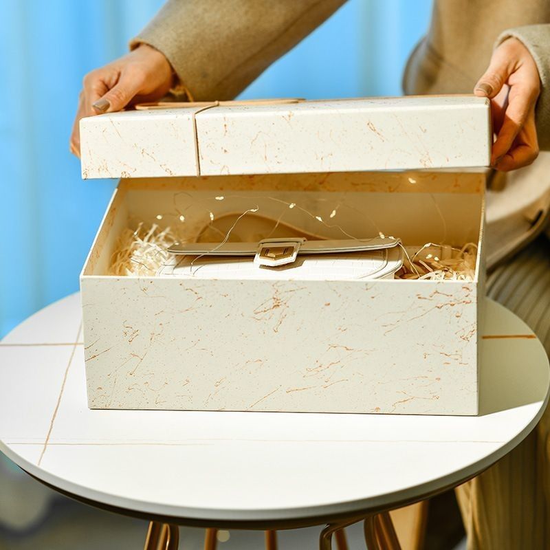 Hot Stamping Makeup Cover và Base Box Cosmetic Perfume Cardboard Paper Gift Drawer