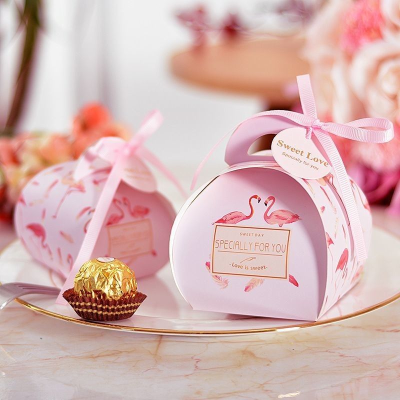 Màu sắc rực rỡ Bloom in hộp quà tùy chỉnh Bao bì giấy hộp quà kẹo
