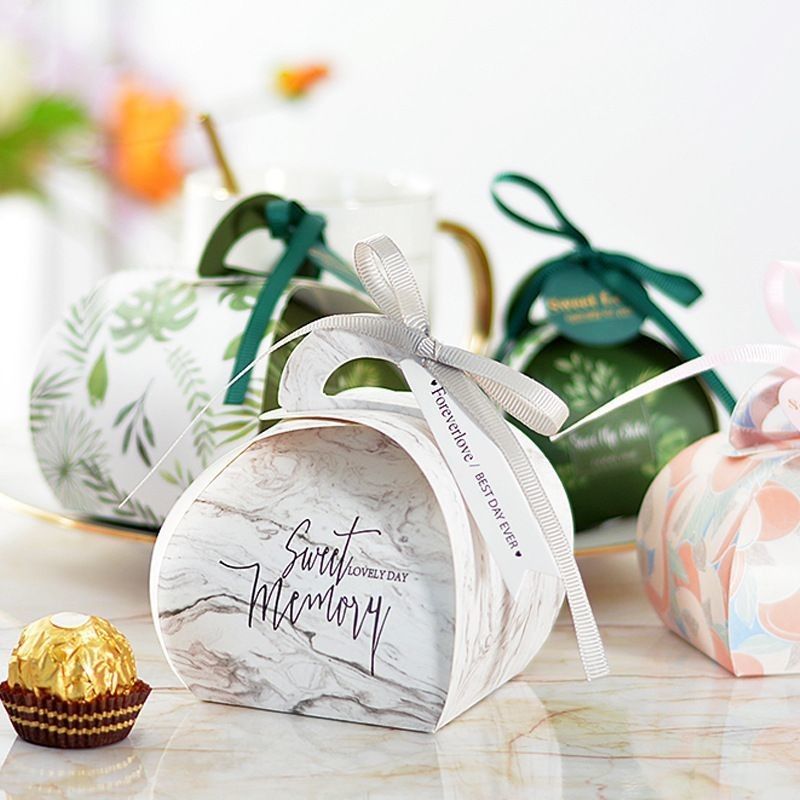Màu sắc rực rỡ Bloom in hộp quà tùy chỉnh Bao bì giấy hộp quà kẹo