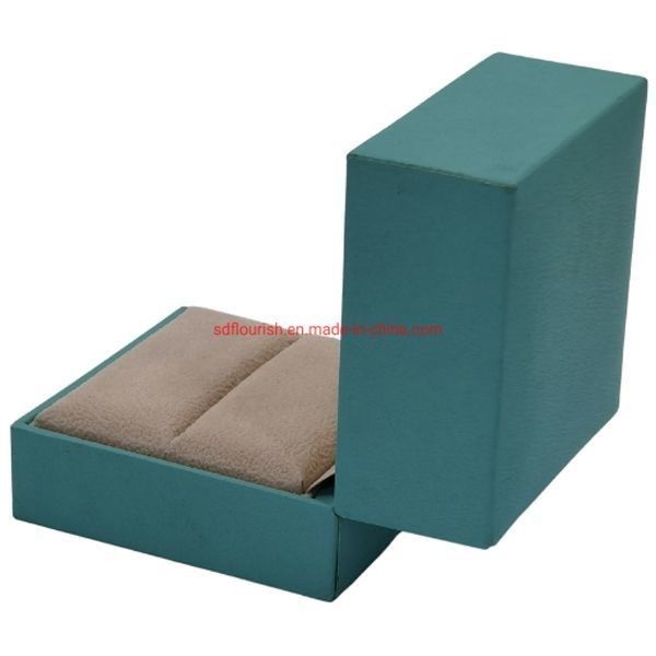 Thiết kế Clamshell Đẹp màu xanh lá cây Khối tặng quà bằng giấy dán cứng trong định dạng CDR / EPS / JPG / TIF