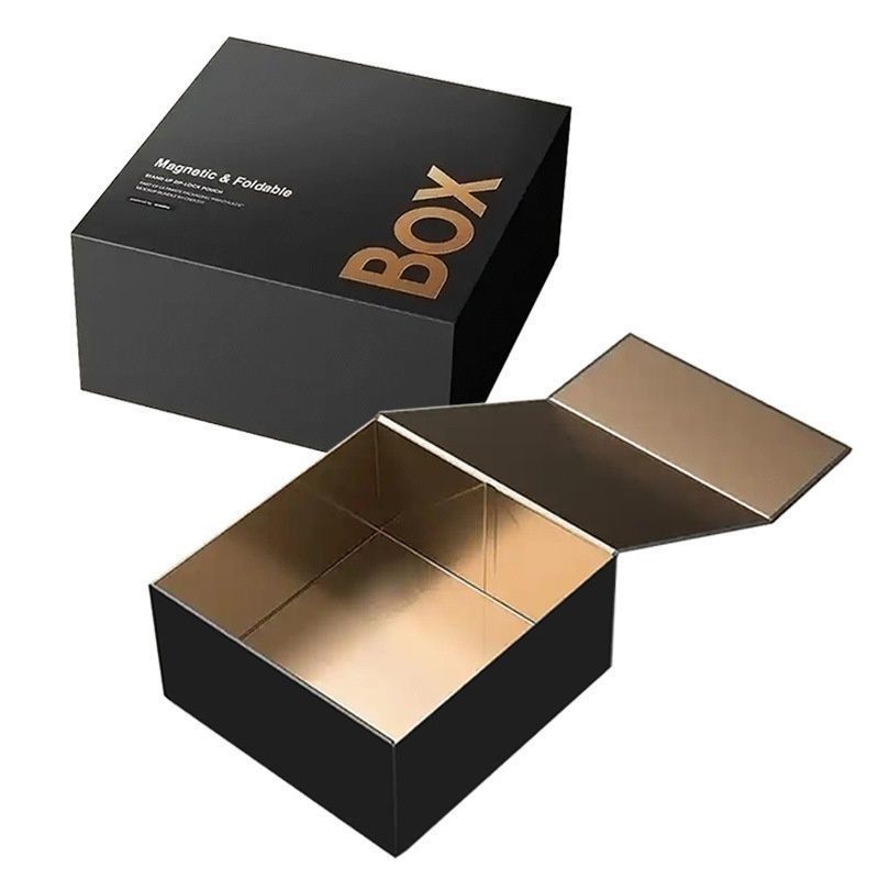 Hộp giấy cứng gấp với hộp giấy đóng từ tính Box quà tặng để xem tiệc cưới