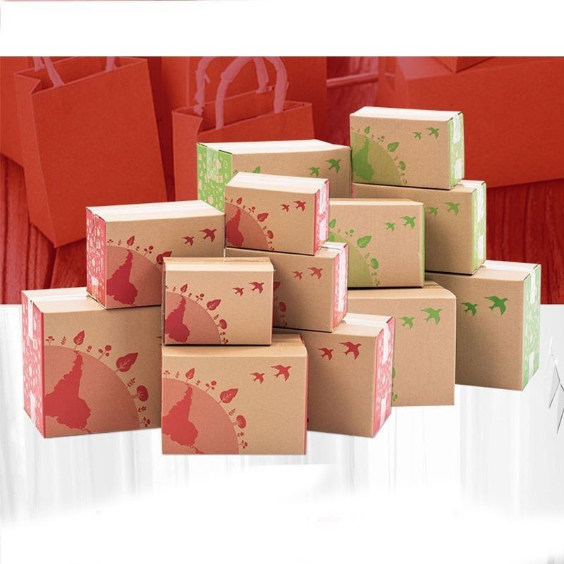 3 Ply B Flute Flat Pack Hộp ván gấp White Box Box cho rượu bia sữa đồ uống