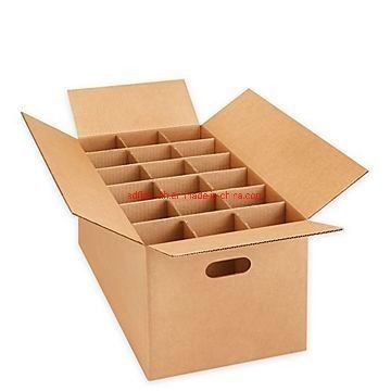 3 Ply B Flute Flat Pack Hộp ván gấp White Box Box cho rượu bia sữa đồ uống