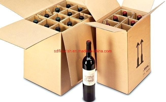 3 Ply B Flute Flat Pack Hộp ván gấp White Box Box cho rượu bia sữa đồ uống