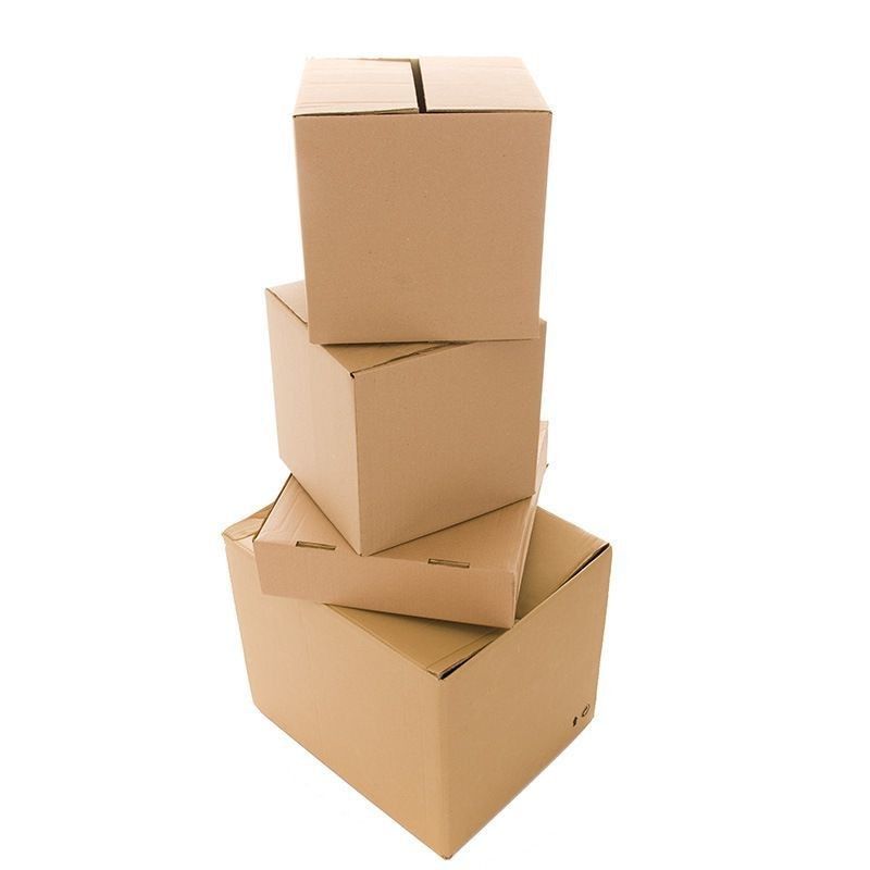3 Ply B Flute Flat Pack Hộp ván gấp White Box Box cho rượu bia sữa đồ uống