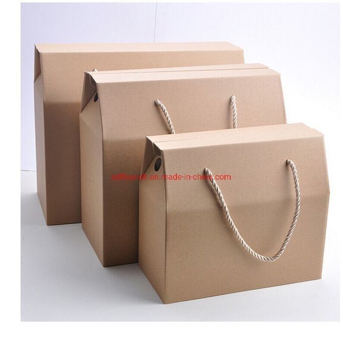 E Flute Kraft Paper Display Box Sauce Hộp giấy lồi lội