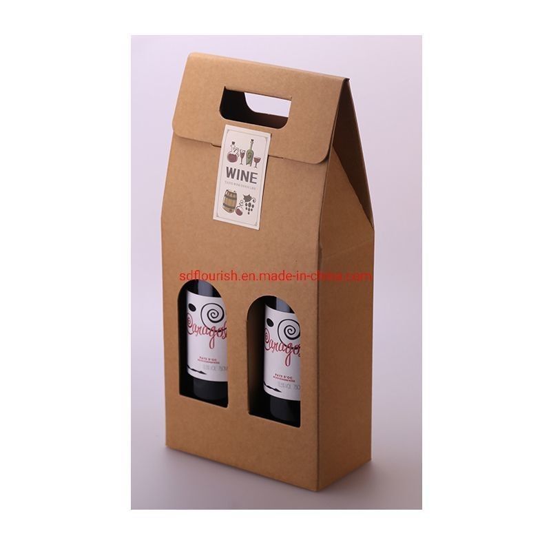 E Flute Kraft Paper Display Box Sauce Hộp giấy lồi lội