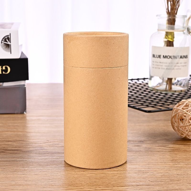 Thùng giấy tùy chỉnh Bao bì hộp ống giấy tròn cho bánh quy Thực phẩm trà và sô cô la