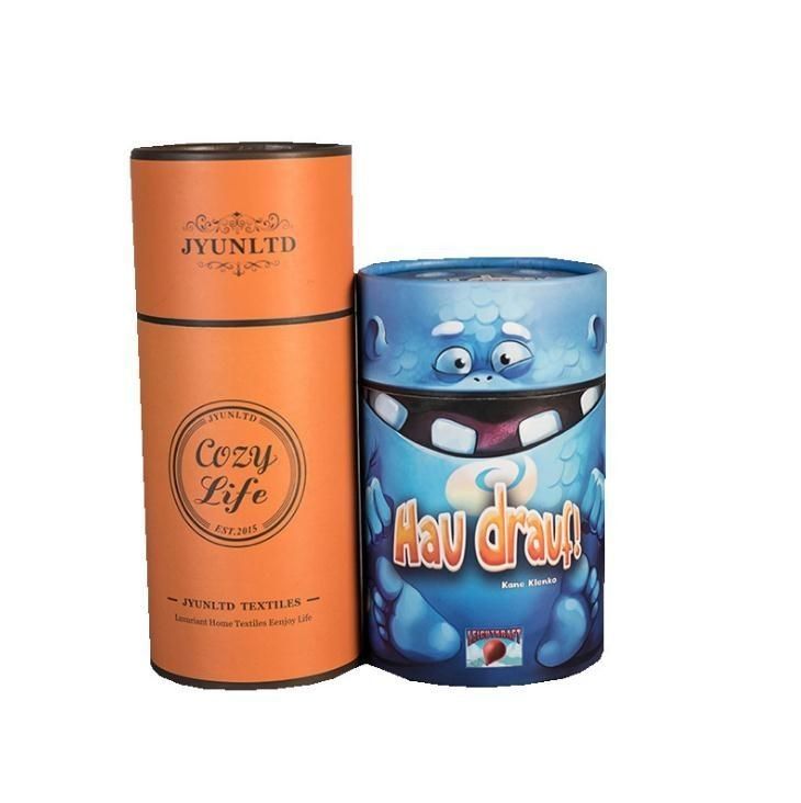 Bao bì hộp giấy tròn Đối với mỹ phẩm nước hoa nến trang sức giấy ống bao bì hộp