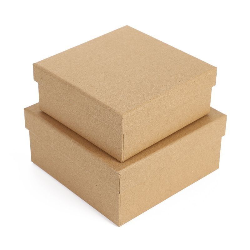Hộp quà nhỏ Quảng trường Hộp quà với nắp cho Ngày của mẹ Sinh nhật Hôn nhân