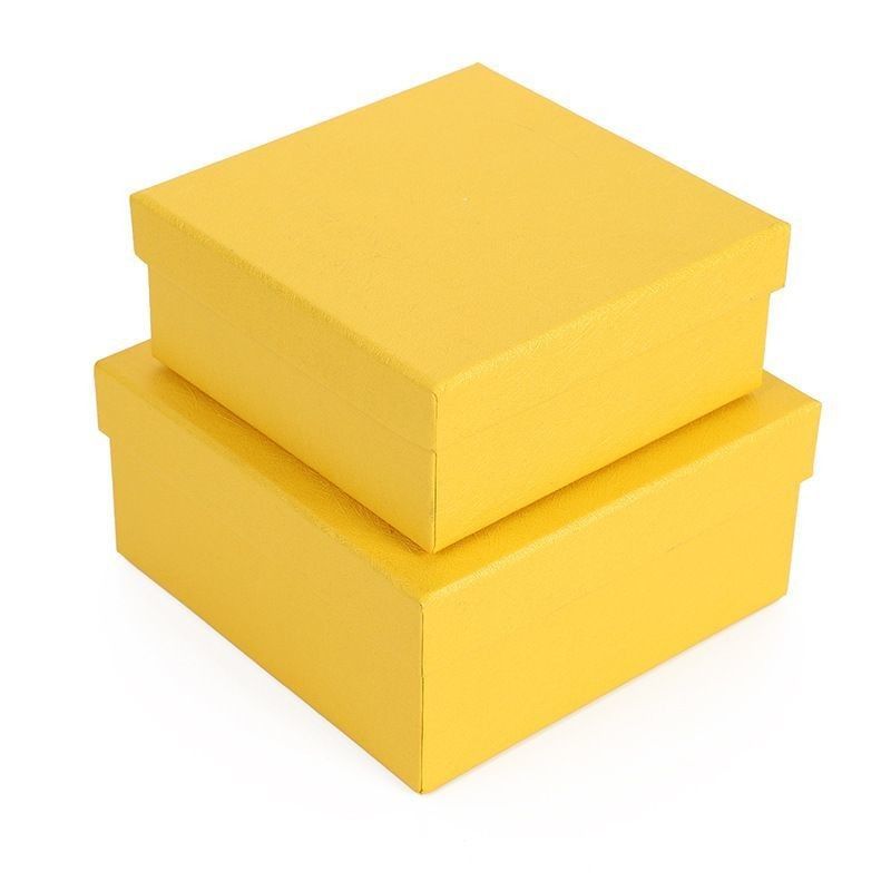 Hộp quà nhỏ Quảng trường Hộp quà với nắp cho Ngày của mẹ Sinh nhật Hôn nhân