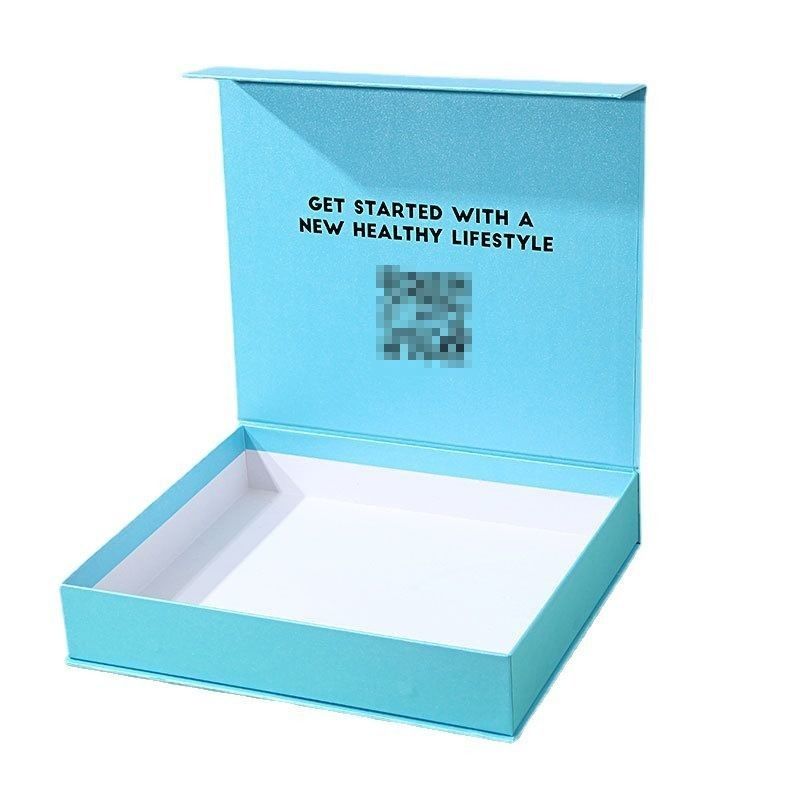Solid Color Magnetic Packaging Box Matt Laminated Foldable Rigid Cardboard Gift Box Hộp quà