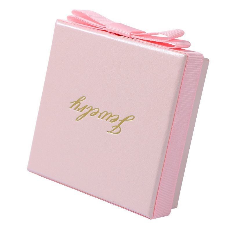 Nhạc màu hồng Hộp quà Eco Friendly Hot Stamping Hộp đóng gói giấy sang trọng