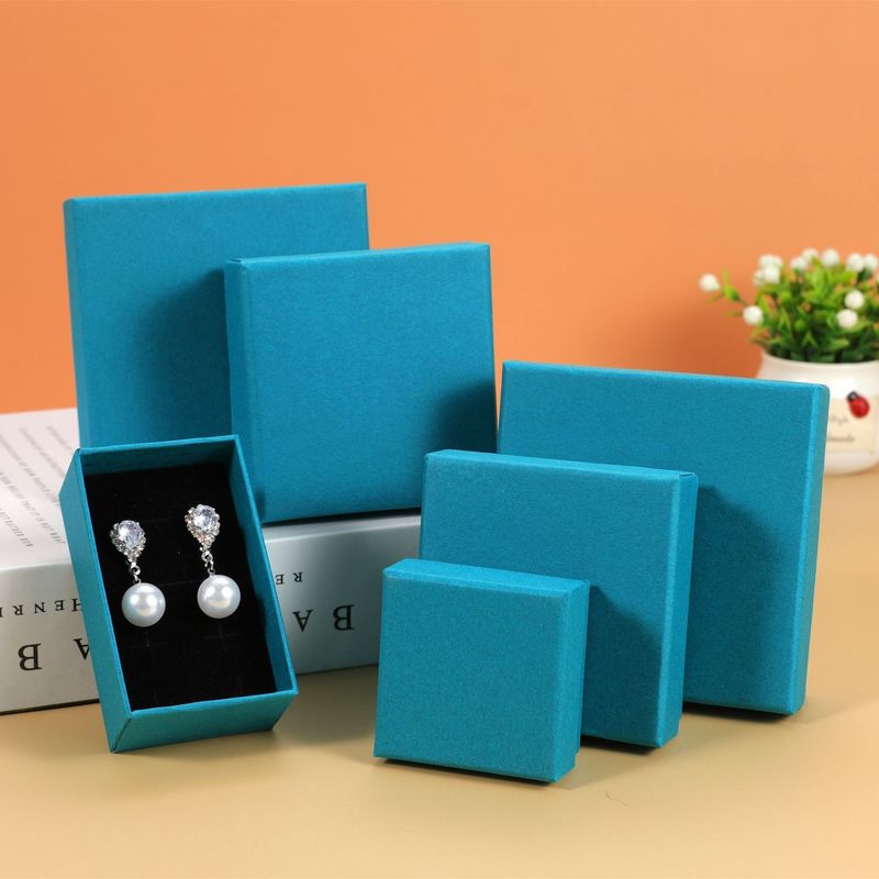 Thẻ giấy giấy vỏ và cơ sở hộp quà bao bì hộp đồ trang sức sang trọng