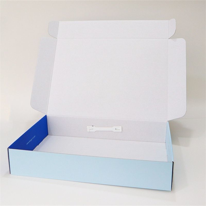 Logo tùy chỉnh Gập phẳng 3-Ply Thẻ cardboard kraft hộp giấy Kraft cho gia đình gối thể thao tổ chức thể dục