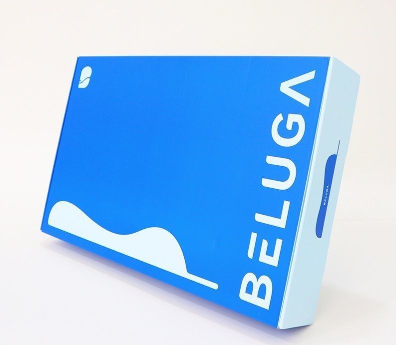 Logo tùy chỉnh Gập phẳng 3-Ply Thẻ cardboard kraft hộp giấy Kraft cho gia đình gối thể thao tổ chức thể dục