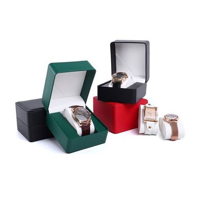 Khách hàng PU da vật liệu giấy ván đồng hồ đóng gói quà tặng hộp để hiển thị và lưu trữ