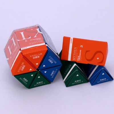 Hot Stamping Box quà tặng tùy chỉnh Thẻ giấy giấy mỏng Bao bì hộp quà tặng mỹ phẩm